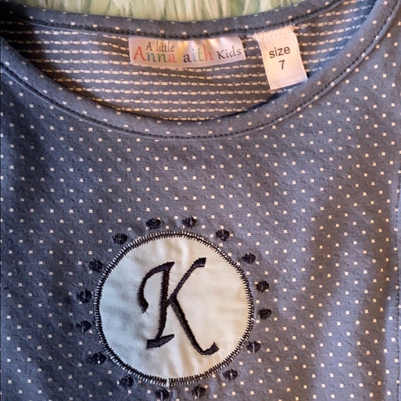 Monogram “K” Fall Dress - Picture 2 of 3